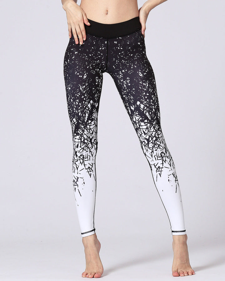Tree Branch Silhouette Leggings