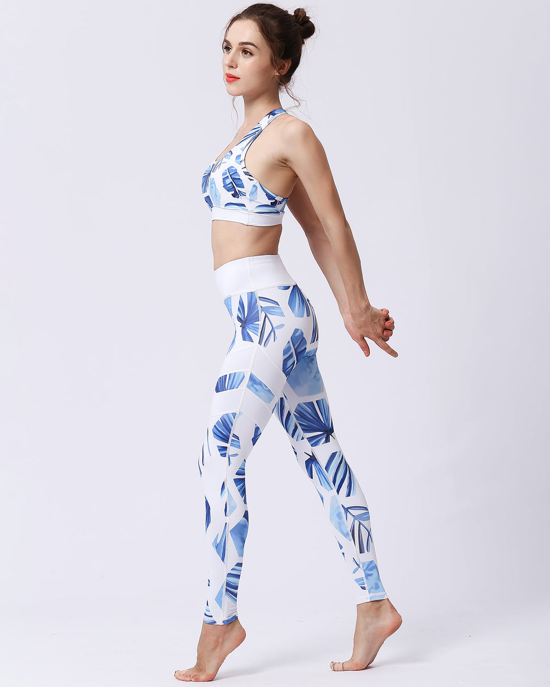 Fiorelli Monochrome Sport Bra - Blue