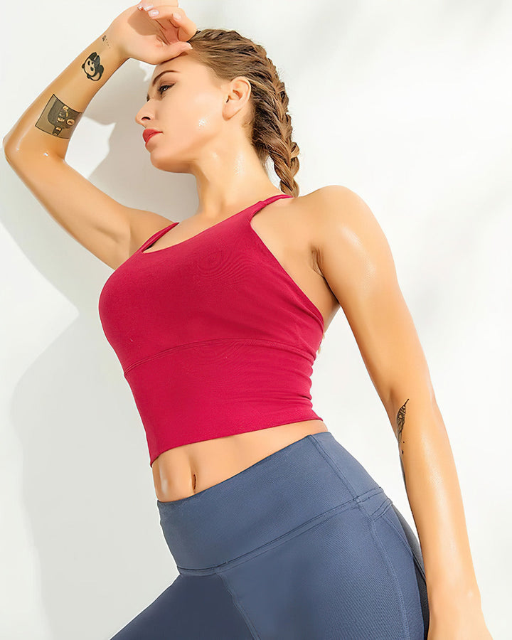 Zaiyle Sports Bra - Red